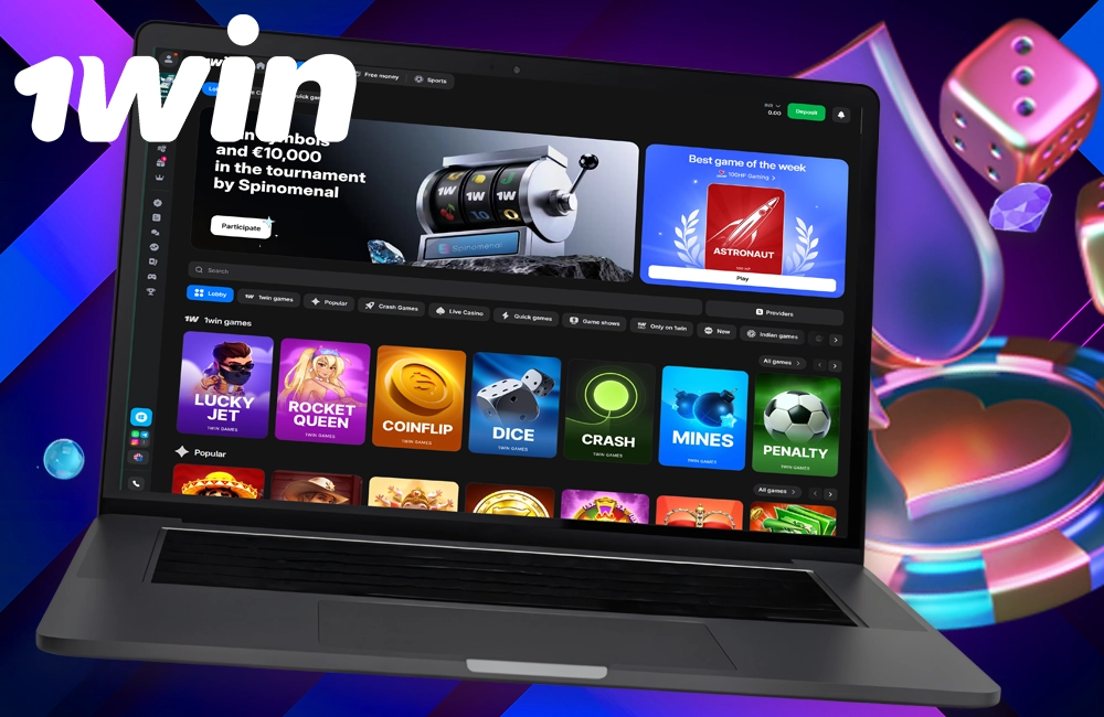 1win Casino Section in India